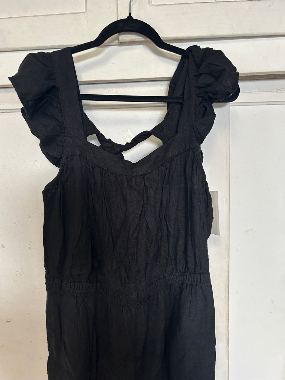 ☀️Black Ruffle Strap jumpsuits ☀️ - Picture 2 of 6